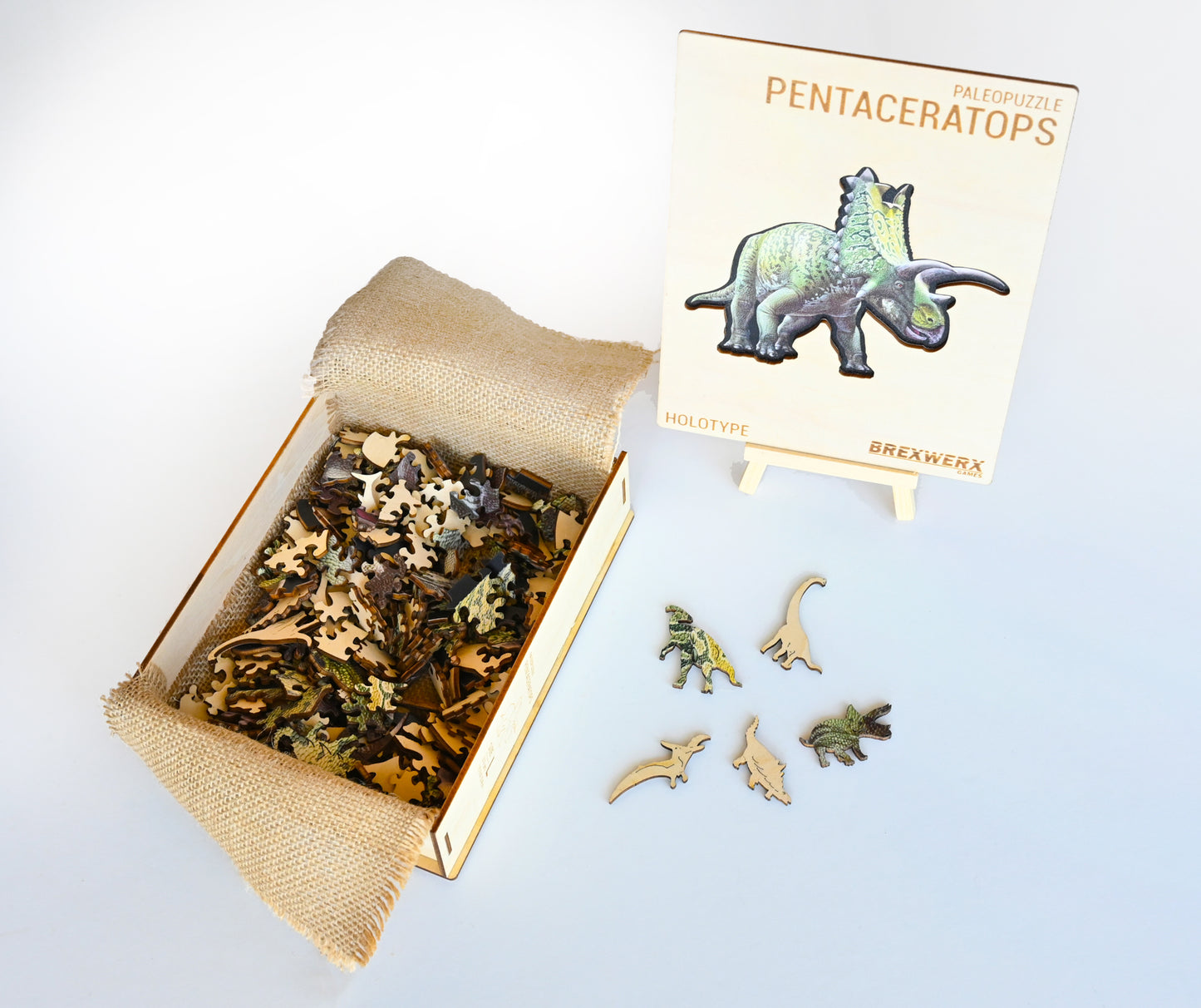 Pentaceratops Laser-Cut Puzzle